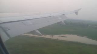 PIA pk240 landing at sialkot international airport