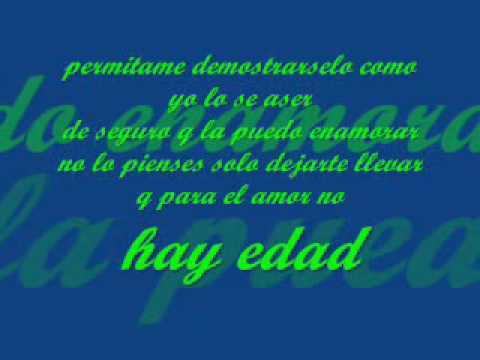 LETRA - Para el amor no hay edad "ELOY"