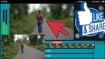 how to blur effect apply your video in kinemaster