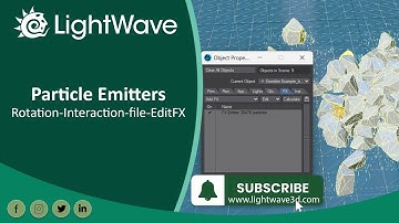 Lightwave 3D Particles - Rotation Interaction file - Edit-FX