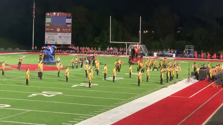 Beechwood High School Marching Band 2023 “Escapades” debuts at the Festival of Bands