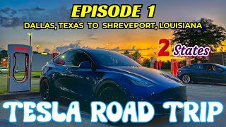 MY TESLA JOURNEY ➤ Dallas to Shreveport (Episode 1)