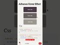 Advance and Awesome Hover Effect 😊 Using Only HTML and CSS | #html_css #shorts | @Coder_Master05