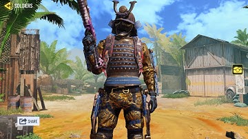 *NEW* Sentinel Recon Shogun Gameplay | Epic Blades and Blossoms Lucky Draw Skin Shogun in Cod Mobile