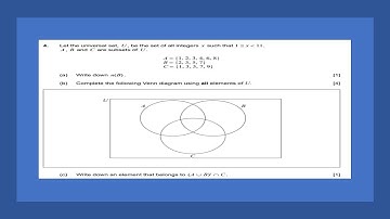 IB Math Studies: Venn Diagram ex. 1