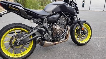 2018 Yamaha MT07 | Modifications