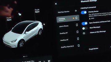Tesla Model Y Connect Phone via Bluetooth & Troubleshooting