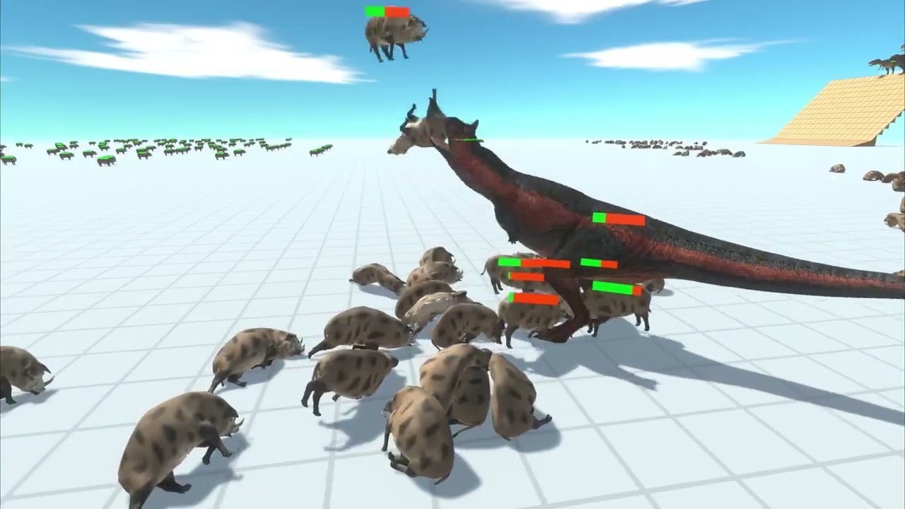 AI Brainrot Memes Bosses in Giant Pit - HORROR MEME MONSTER BATTLE (FULL BATTLE)