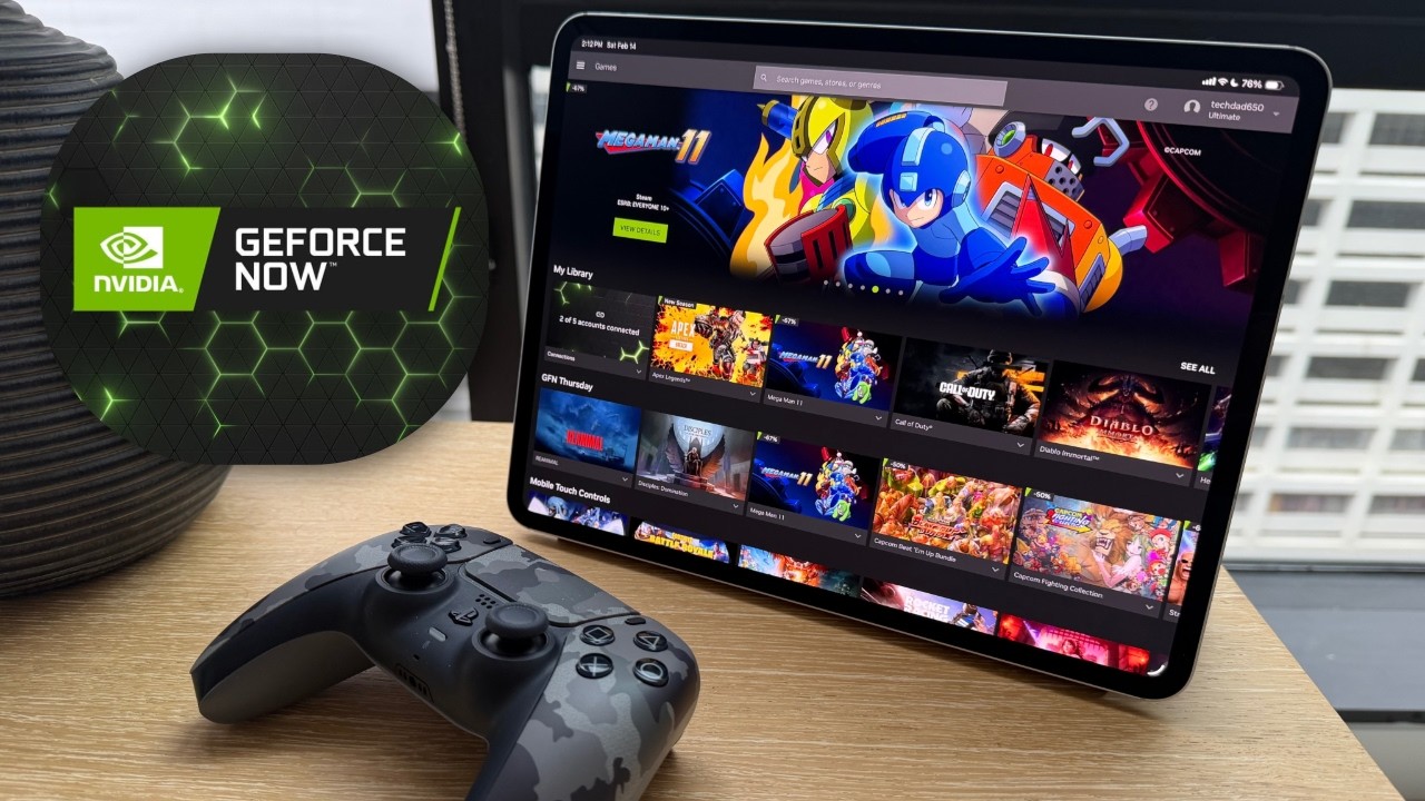 Using NVIDIA GeForce Now on iPad! Console gaming is GREAT! PC gaming…not so much.