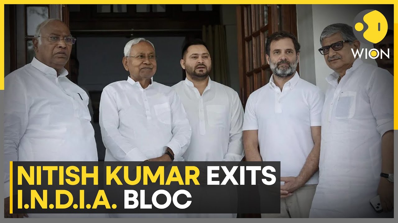 India: Bihar’s Nitish Kumar teams up with BJP | JDU exit threatens ‘I.N.D.I.A’ alliance | WION