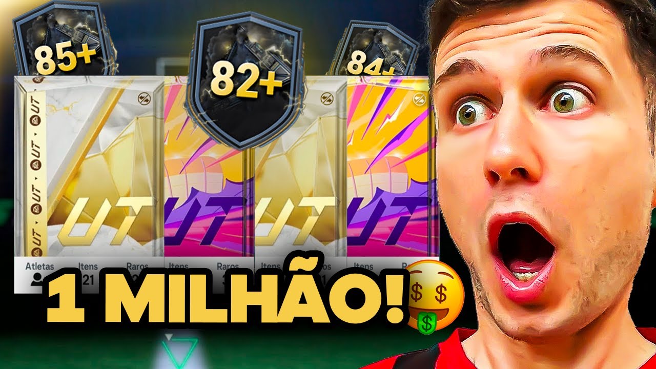 MEU DEUS 🤑💵 TIREI UM ICON DE 1 MILHÃO NOS PACKS BUGADOS DA BLACK FRIDAY! 💵🤑 EA FC 25 ULTIMATE TEAM