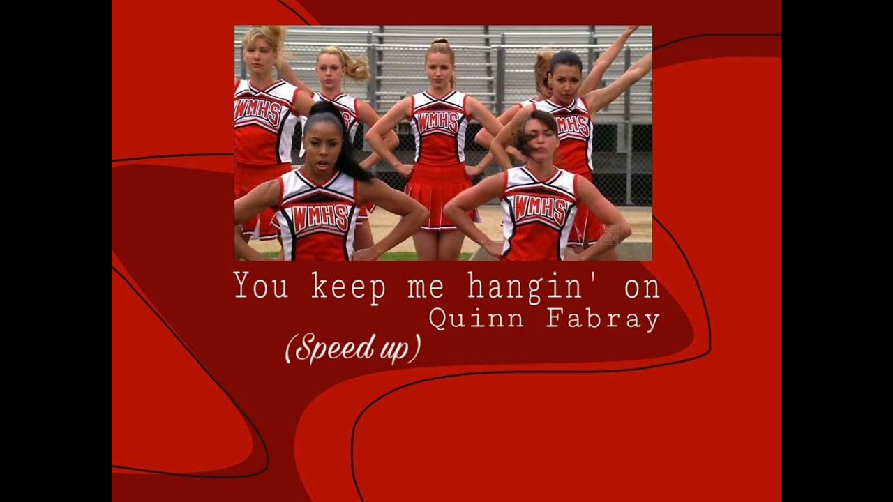 Glee Cast You Keep Me Hangin' on Audio (Speed Up)