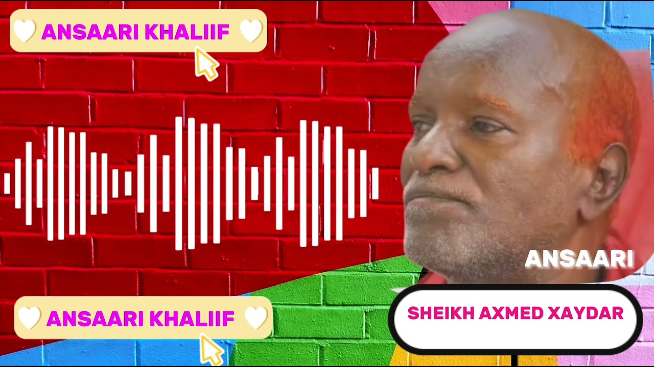 Sheikh Axmed Xaydar oo nabi amaan aad umacaan qaadaya.