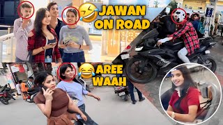 ?JAWAN Getup On Road || Public ?Reaction || Classy Harsh