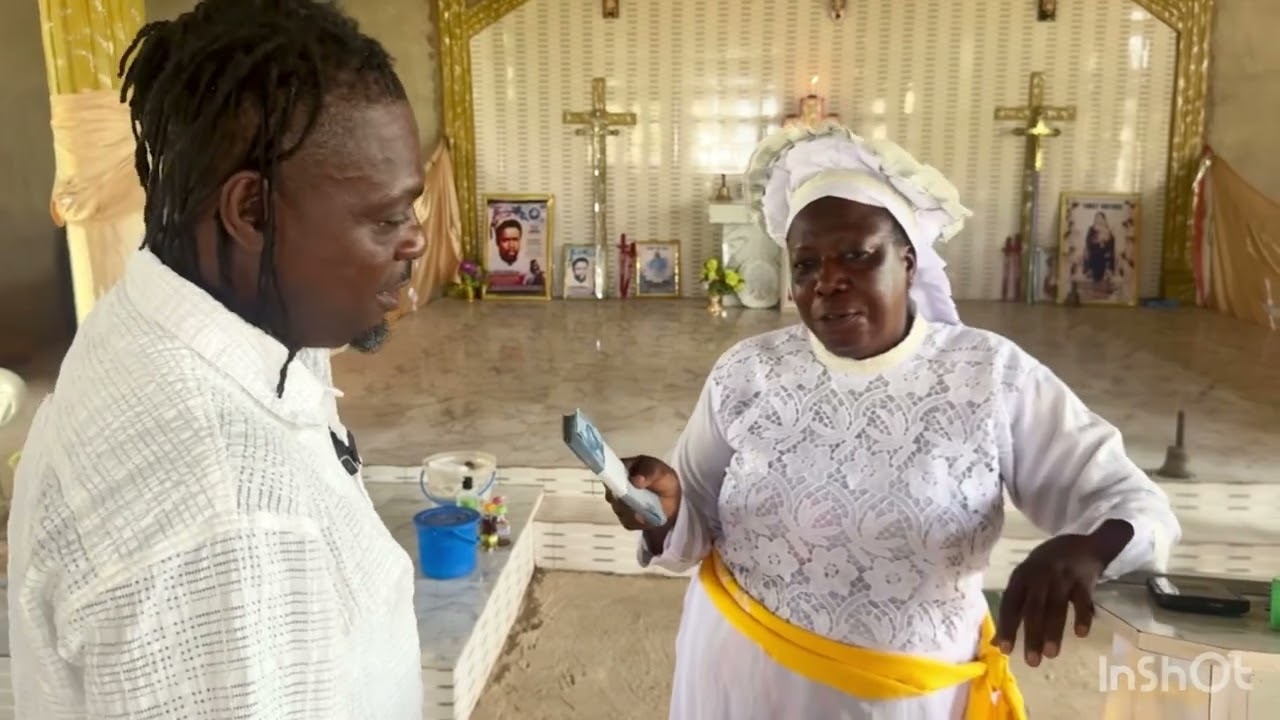 Kunle Afod visited Bisola Yoyo’s church to pray against sudden death for actors 