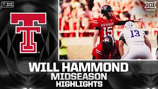 Texas Tech's Will Hammond Midseason Highlights | 2026 Monster Energy Big 12 Football