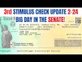 BIG! Third Stimulus Check Update *From the SENATE*