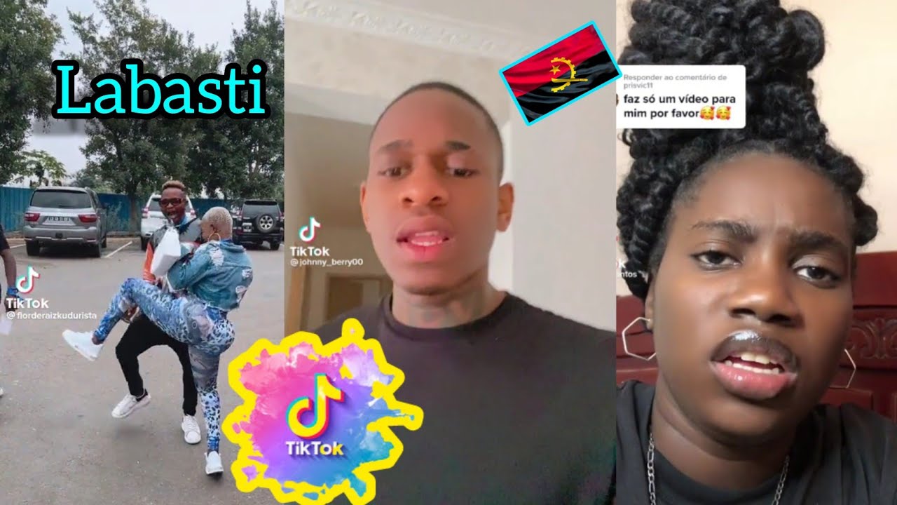 Tik Tok Angola Destaque da Semana #92  | Vídeos engraçados Angolano Johnny Berry e Jéssica Pitbool