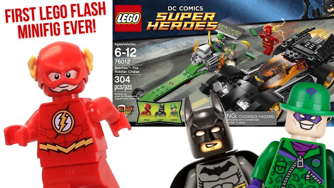 FIRST LEGO FLASH! - LEGO Batman: The Riddler Chase Set 76012 Review -  YouTube