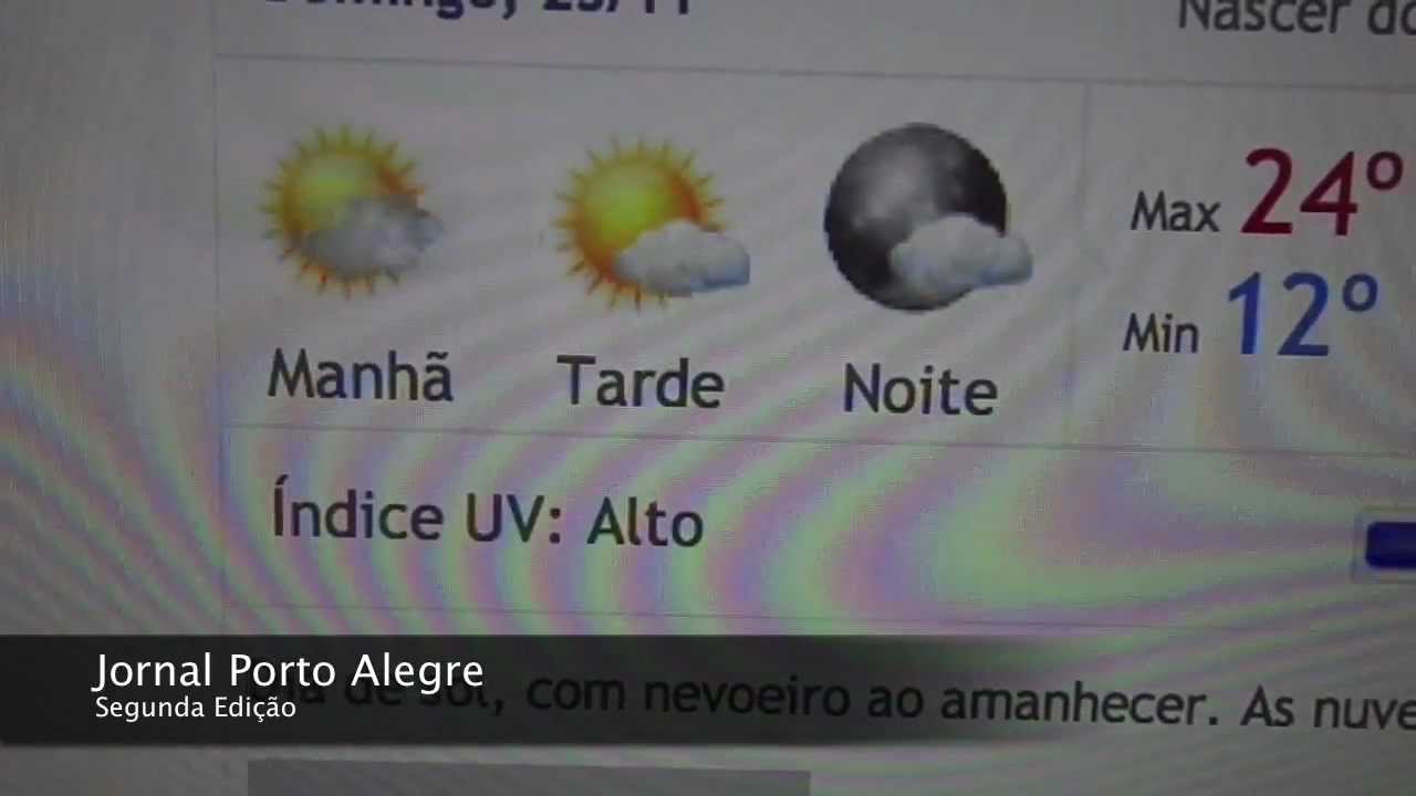 Previsão Do Tempo Porto Alegre Rs 5 Dias