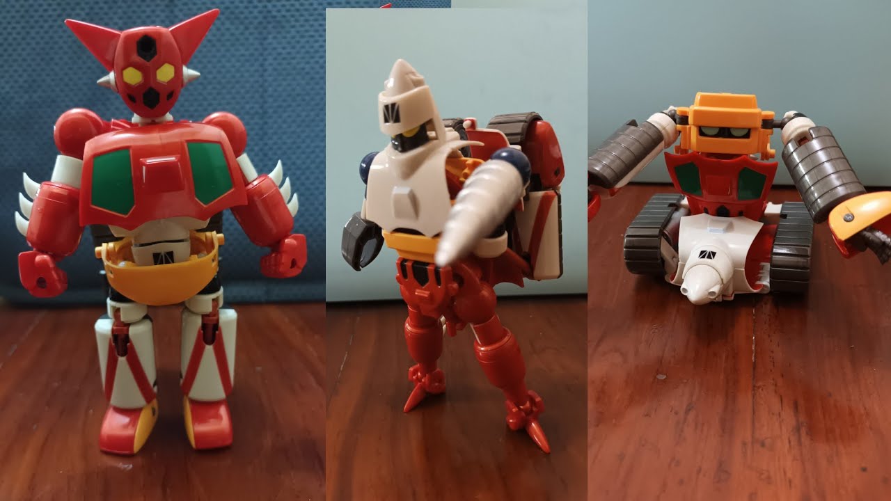 Dynamic Change Getter Robo @hanyliputo #getterrobo #gattai #review #toys #robot #actionfigures