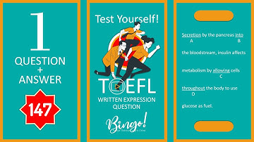 TOEFL Grammar Practice #147 | Written Expression Questions (Participial Phrase)