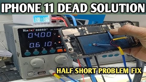 iPhone 11 Dead Solution Half Short problem