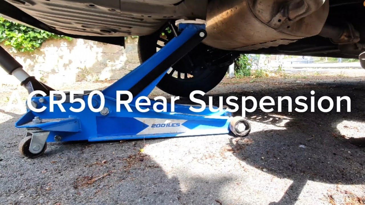 How to replace Toyota Estima ACR50 Rear suspension - YouTube
