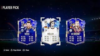 100x TOTY 75+ PLAYER PICKS FOR FULL TOTY & 88+ ICON PACKS! #FIFA23
