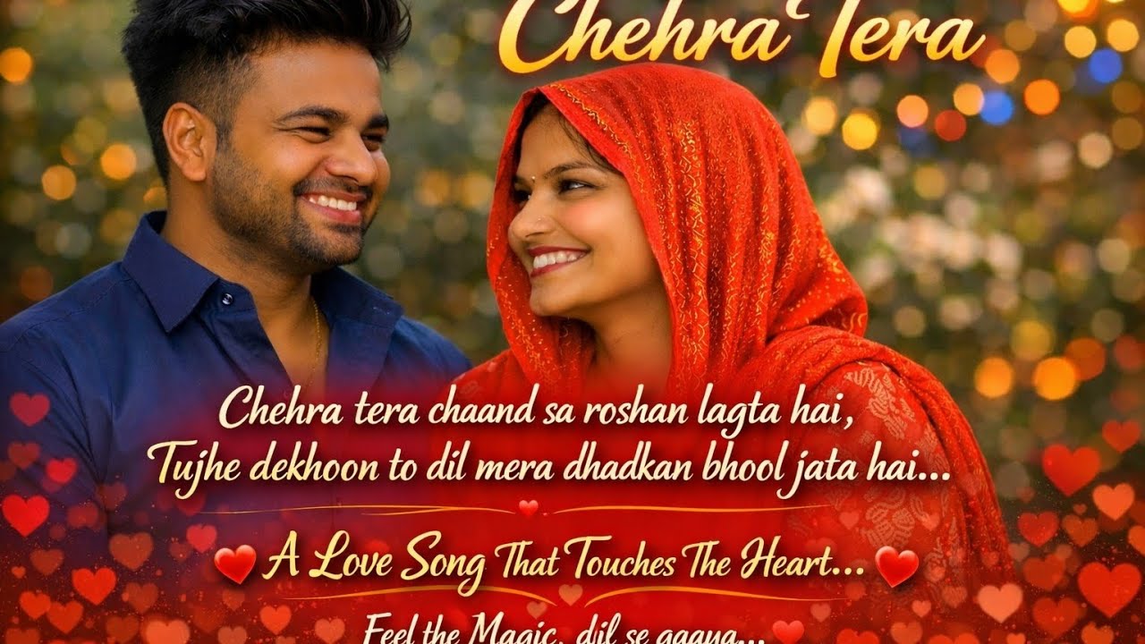 Chehra Tera ❤️ | Romantic Love Song | New Hindi Song 2026 | Couple Love Story