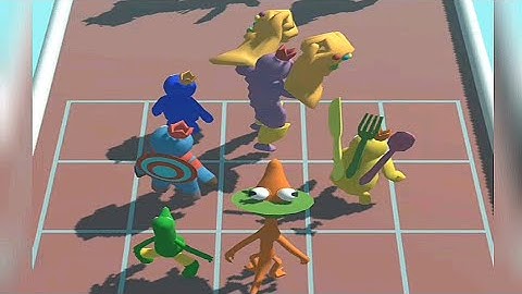 Merge Rainbow: 3D Run level 2,3 Gameplay Walkthrough Android iOS