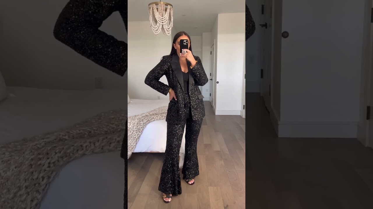 Holiday Outfit Inspiration with Sequins