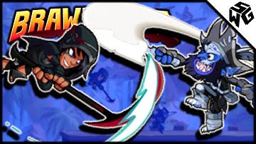 Scythe and Sword 1v1 Practice for Jiro - Brawlhalla Gameplay :: Scythe/Sword Is Going To Be Great!