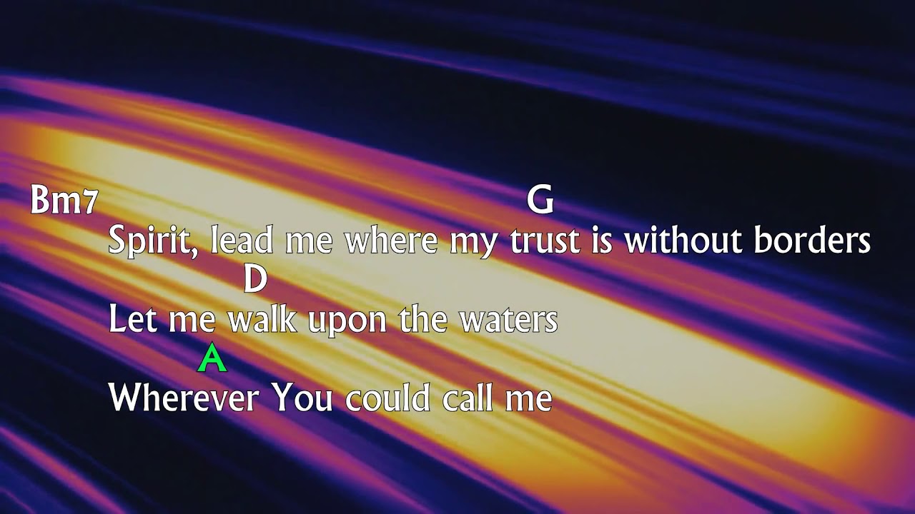 Oceans (Where Feet May Fail) Hillsong United (cifra) YouTube