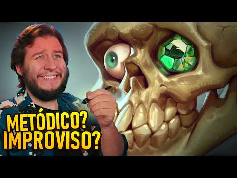 Na PINTURA o que é MELHOR ser METÓDICO ou IMPROVISAR? A resposta é...