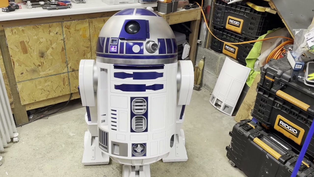 3D Printed R2-D2 project - MaxresDefault