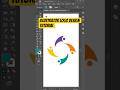 Logo design tutorial using illustrator #illustrator #logo #logodesign #shortsfeed #art #youtub