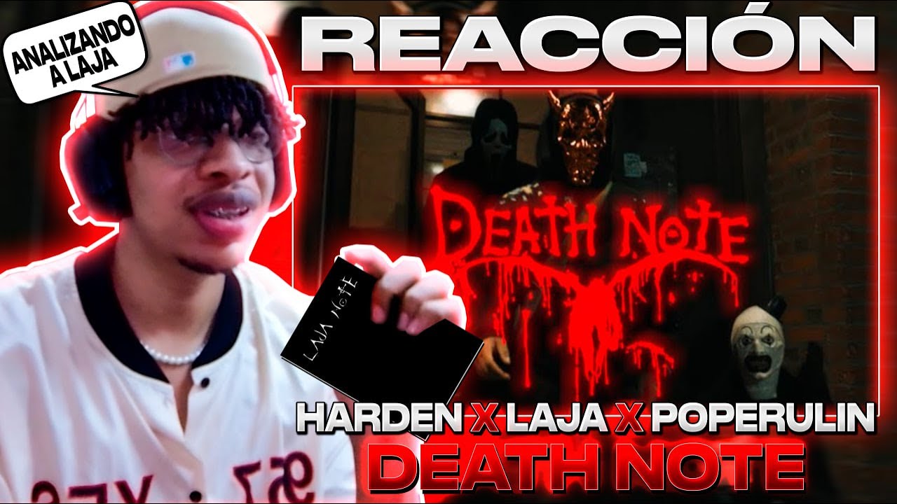WhiteAishan reacciona a HARDEN X LAJA X POPERULIN - DEATH NOTE