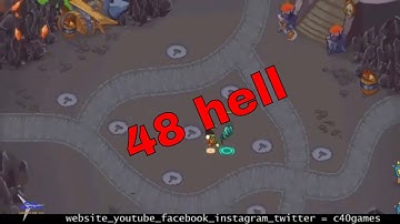 king of defense level 48 hell with local hero