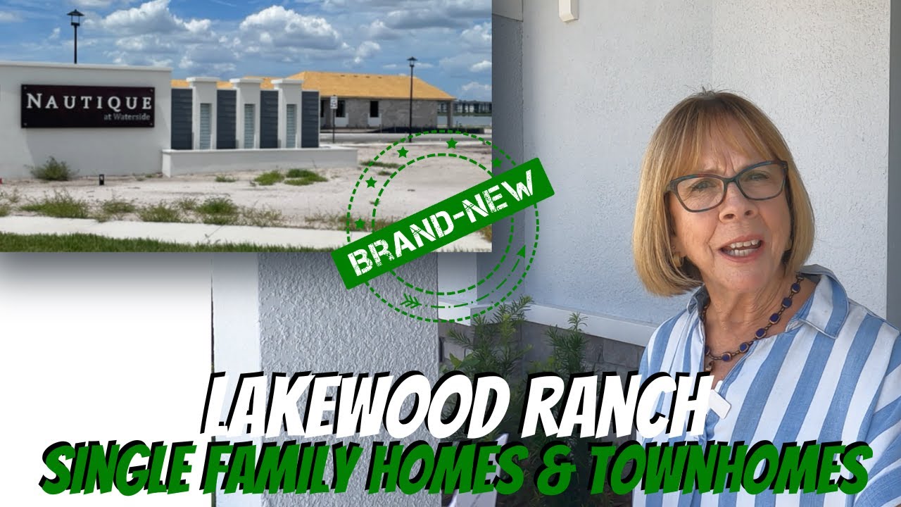 Nautique at Waterside Townhomes Lakewood Ranch, Florida New Homes