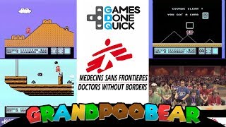 Super Mario Series Relay Race From SGDQ-2017 3 Teams, 15 Players, 5 Games, All For Charity!