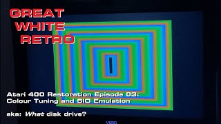 Atari 400 Episode 03: Colour Tuning and SIO Emulation