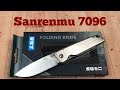 Sanrenmu 7096 Framelock Knife 12C27 Sandvik Blade   Slender easy carry budget user !