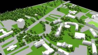 Jacksonville State University, 3D Campus Map