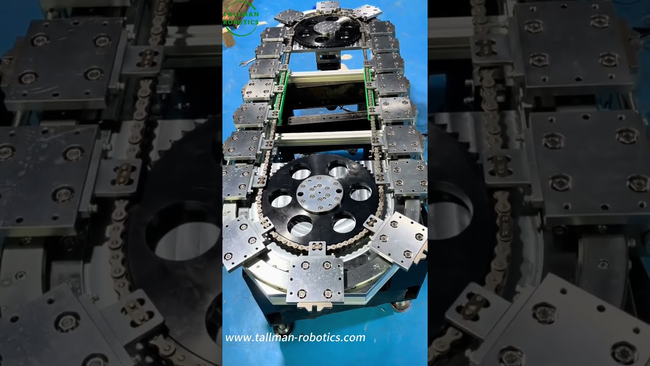 TallMan Robotics: Chain Drive Oval Circular Conveyor System,Oval Circular Conveyor
