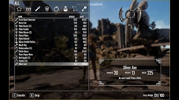 Unreal Engine: Advanced Widgets for UI - Skyrim Inventory System Introduction
