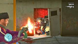 Gta 4 - Shoot At Globe Oil Fight With Swat Police Six Stars Wanted Level