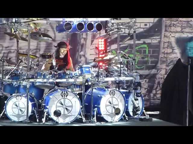 Dream Theater / Enigma Machine ~ Mike Mangini Drum Solo, Gelsenkirchen, 19th July, 2014 class=