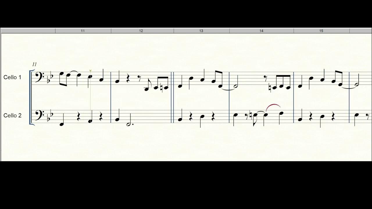 Jingle bells Cello Duo YouTube