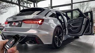 750Hp Monster! Audi Rs6 Sound Check, Exterior And Interior Details.